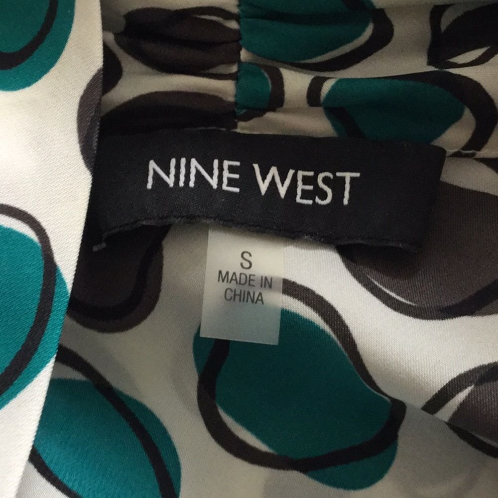 Nine West print blouse - Picture 8 of 9